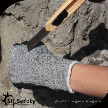 SRSAFETY Gants de sécurité anti-coupe de calibre 13 et PU revêtu pour un fonctionnement sécurisé